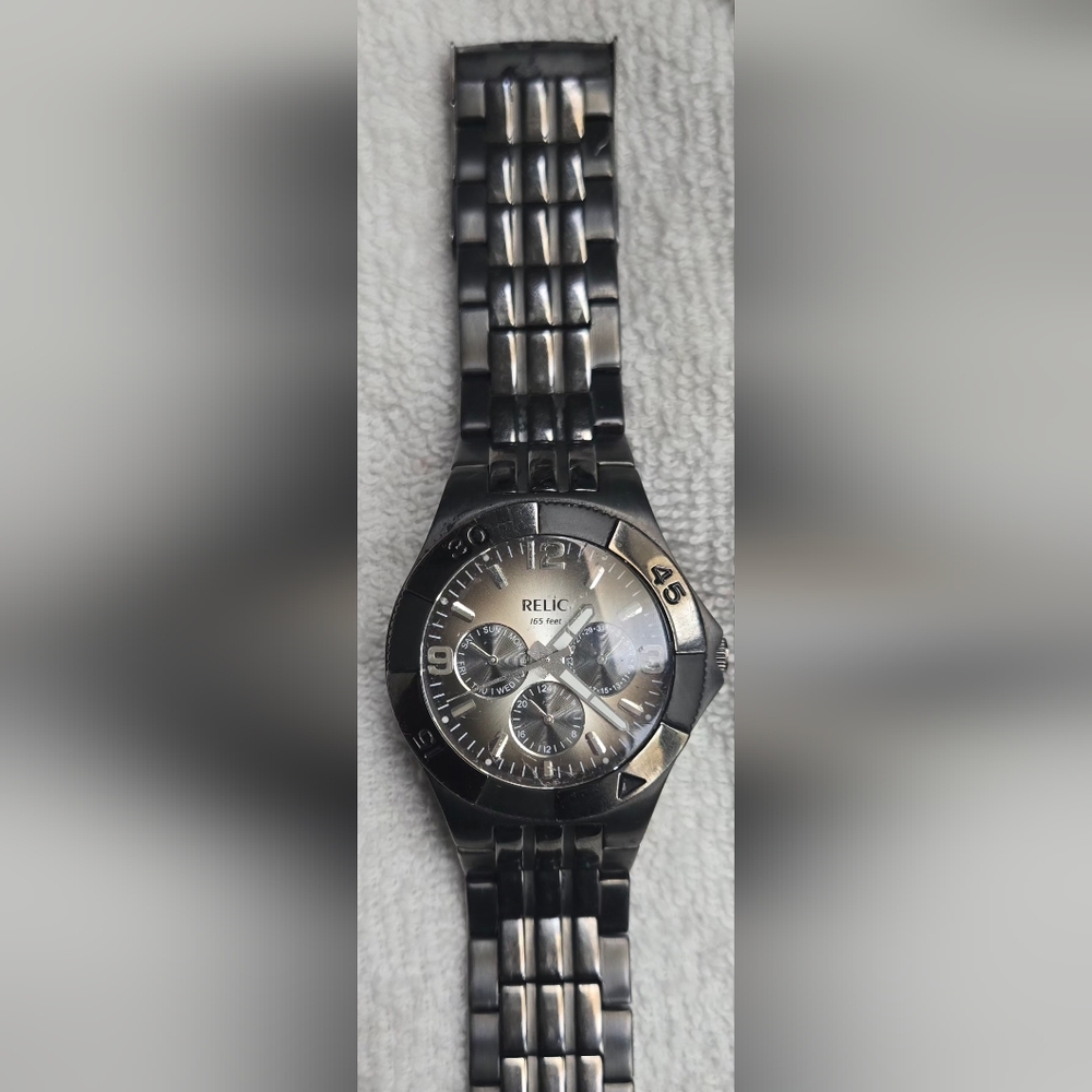Relic Stainless Steel Watch Back